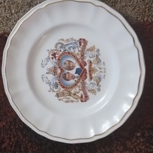 Prince Charles and princess Diana  plate